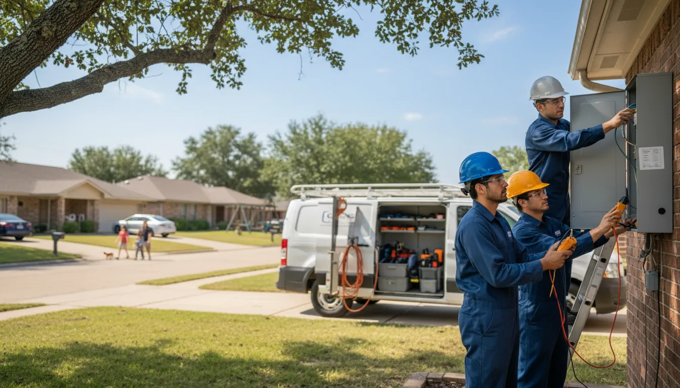 Certified electrician providing emergency electrical services in Points, WV